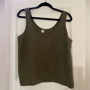 Old Navy Olive Women's Tank Top